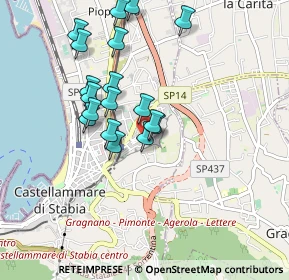 Mappa Piazzale Milante Tommaso, 80053 Castellammare di Stabia NA, Italia (0.90111)