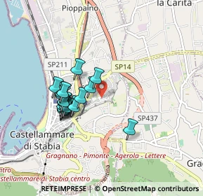 Mappa Piazzale Milante Tommaso, 80053 Castellammare di Stabia NA, Italia (0.8205)