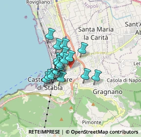 Mappa Piazzale Milante Tommaso, 80053 Castellammare di Stabia NA, Italia (1.1165)