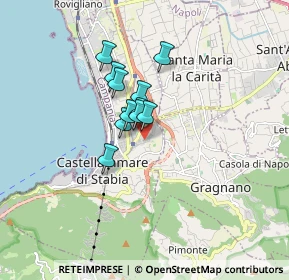 Mappa Piazzale Milante Tommaso, 80053 Castellammare di Stabia NA, Italia (1.11455)