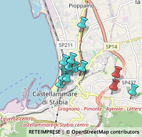 Mappa Viale Dante Alighieri, 80053 Castellammare di Stabia NA, Italia (0.68786)