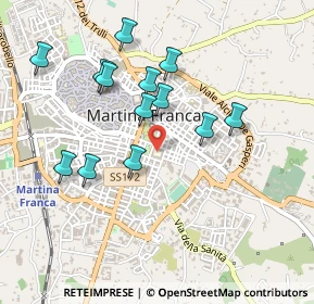 Mappa Via Armando Micoli, 74015 Martina Franca TA, Italia (0.48308)