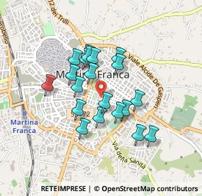 Mappa Via Armando Micoli, 74015 Martina Franca TA, Italia (0.3745)