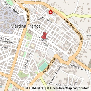 Mappa Via Sant' Eligio, 20, 74015 Martina Franca, Taranto (Puglia)