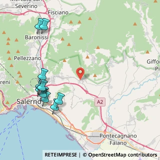 Mappa Via Tuori, 84135 Salerno SA, Italia (5.39)