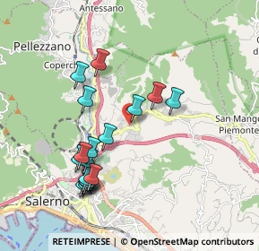 Mappa Via G. Albano, 84135 Salerno SA, Italia (1.99412)