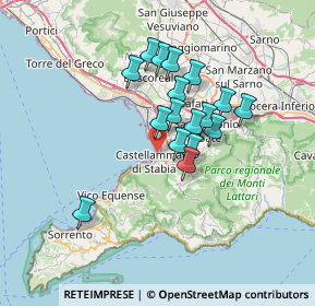 Mappa , 80053 Castellammare di Stabia NA, Italia (5.80235)