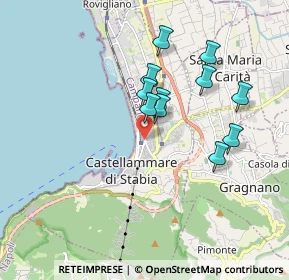 Mappa , 80053 Castellammare di Stabia NA, Italia (1.66273)