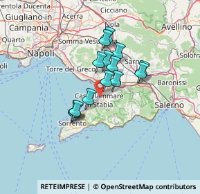 Mappa , 80053 Castellammare di Stabia NA, Italia (10.35643)