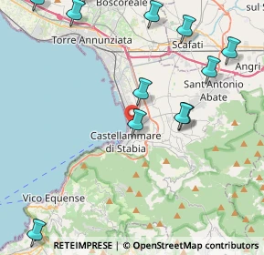 Mappa , 80053 Castellammare di Stabia NA, Italia (5.69917)