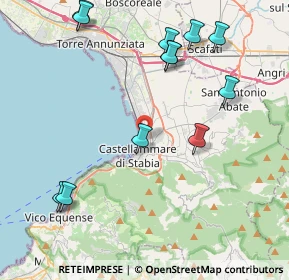 Mappa , 80053 Castellammare di Stabia NA, Italia (5.145)