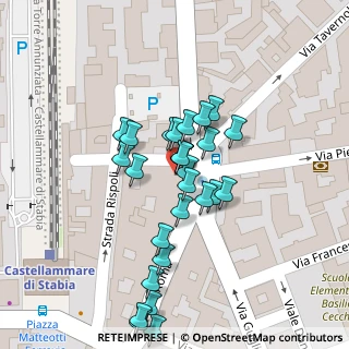 Mappa Piazza Spartaco, 80053 Castellammare di Stabia NA, Italia (0.02963)