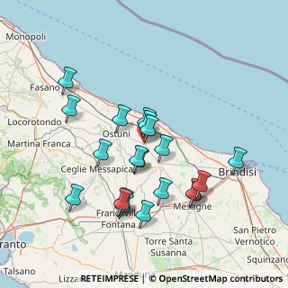 Mappa Via G. Passavalle, 72012 Carovigno BR, Italia (15.082)