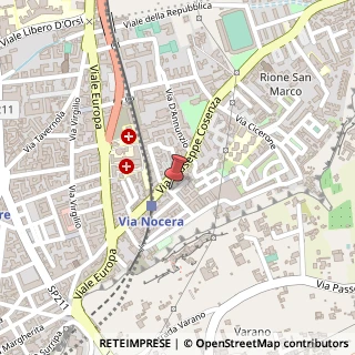 Mappa Via Claudio Galeno, 77, 80053 Castellammare di Stabia, Napoli (Campania)