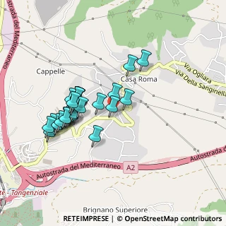 Mappa Via Albano Gerardo, 84135 Salerno SA, Italia (0.43704)