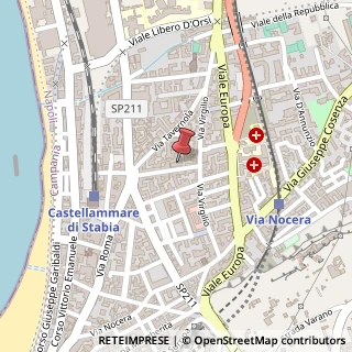 Mappa Via Pietro Carrese, 41, 80053 Castellammare di Stabia, Napoli (Campania)