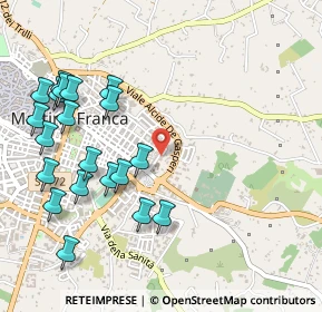Mappa Via Generale Michele Semeraro, 74015 Martina Franca TA, Italia (0.6435)
