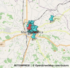 Mappa Piazza D'angio' F, 74015 Martina Franca TA, Italia (0.77684)