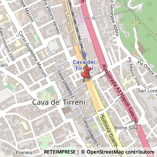 Mappa Via Pasquale Atenolfi, 32, 84013 Cava de' Tirreni, Salerno (Campania)