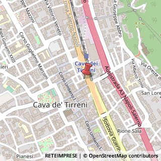 Mappa Via Mafalda DI Savoia, 2, 84013 Cava de' Tirreni, Salerno (Campania)