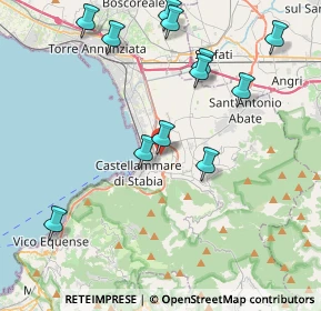 Mappa Pio Tommaso, 80053 Castellammare di Stabia NA, Italia (4.79417)