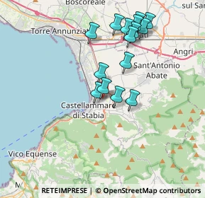 Mappa Pio Tommaso, 80053 Castellammare di Stabia NA, Italia (3.75933)