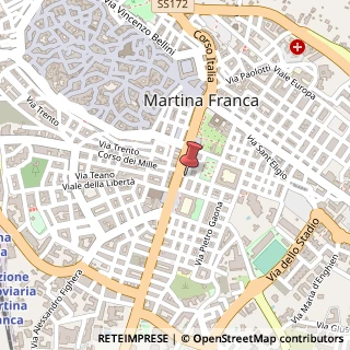 Mappa Via diaz armando 87, 72017 Martina Franca, Taranto (Puglia)