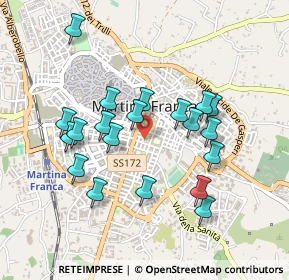 Mappa Via Fischietti Francesco, 74015 Martina Franca TA, Italia (0.463)