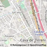 Map Cava de' Tirreni