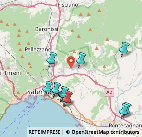 Mappa Via di Ogliara, 84135 Salerno SA, Italia (4.73)