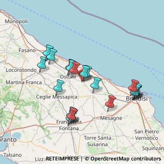 Mappa Via Dr V.I. Cavallo, 72012 Carovigno BR, Italia (15.7485)