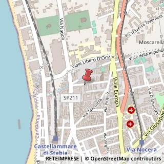 Mappa Via Salvador Allende, 31, 80053 Castellammare di Stabia, Napoli (Campania)