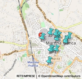 Mappa Via Gioacchino Rossini, 74015 Martina Franca TA, Italia (0.45)