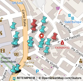 Mappa Via Serramancone, 74015 Martina Franca TA, Italia (0.05185)