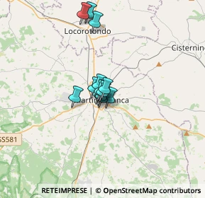 Mappa Via Serramancone, 74015 Martina Franca TA, Italia (2.01846)