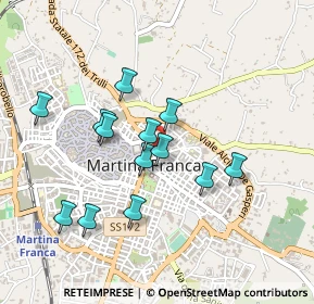 Mappa Via Serramancone, 74015 Martina Franca TA, Italia (0.43615)
