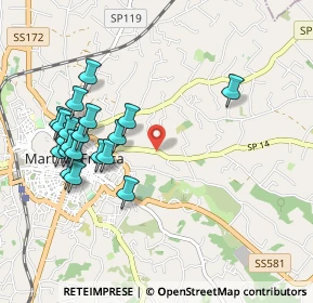 Mappa Via Ostuni, 74015 Martina Franca TA, Italia (1.109)