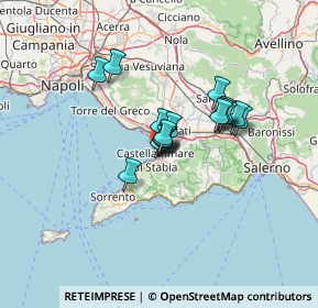 Mappa Via Macello, 80053 Castellammare di Stabia NA, Italia (9.10412)