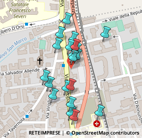 Mappa Via Macello, 80053 Castellammare di Stabia NA, Italia (0.105)