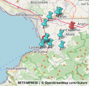 Mappa Via Macello, 80053 Castellammare di Stabia NA, Italia (2.91727)