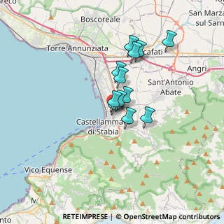 Mappa Vicolo Macello, 80053 Castellammare di Stabia NA, Italia (2.56333)