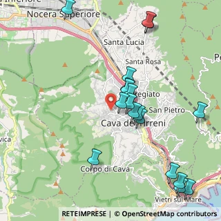 Mappa Via Enrico Grimaldi, 84013 Cava de' Tirreni SA, Italia (2.41444)