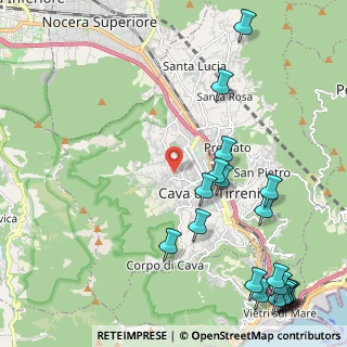 Mappa Via Enrico Grimaldi, 84013 Cava de' Tirreni SA, Italia (3.2815)