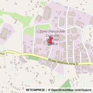 Mappa Via Mottola, Km. 2.200, 74015 Martina Franca TA, Italia, 74015 Martina Franca, Taranto (Puglia)