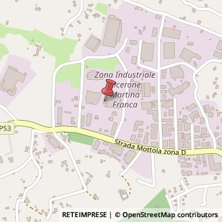 Mappa Via Giuseppe Marraffa, 200, 74015 Martina Franca, Taranto (Puglia)