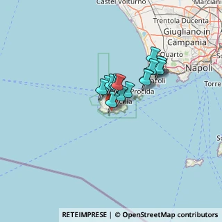 Mappa Via Iesca, 80070 Serrara Fontana NA, Italia (9.5925)
