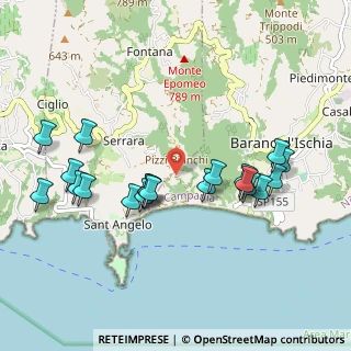 Mappa Via Iesca, 80070 Serrara Fontana NA, Italia (1.0745)