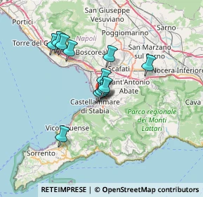 Mappa Via Alessandro Volta, 80053 Castellammare di Stabia NA, Italia (5.625)
