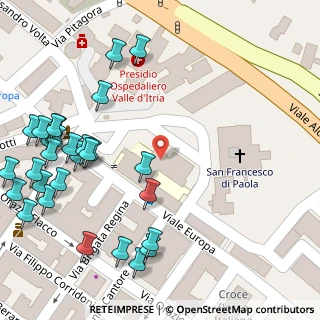 Mappa Piazza S. Francesco da Paola, 74015 Martina Franca TA, Italia (0.0931)