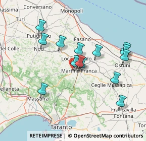 Mappa Via Mottola Km. 2, 74015 Martina Franca TA, Italia (15.035)